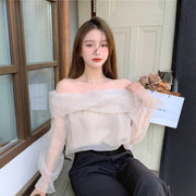 フェアリー シアーシャツブラウス