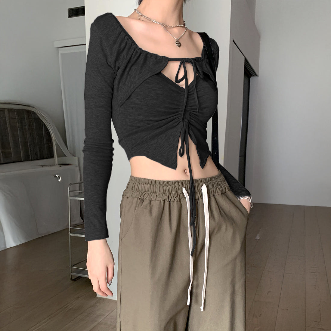 シャーリングミニカーデボレロ