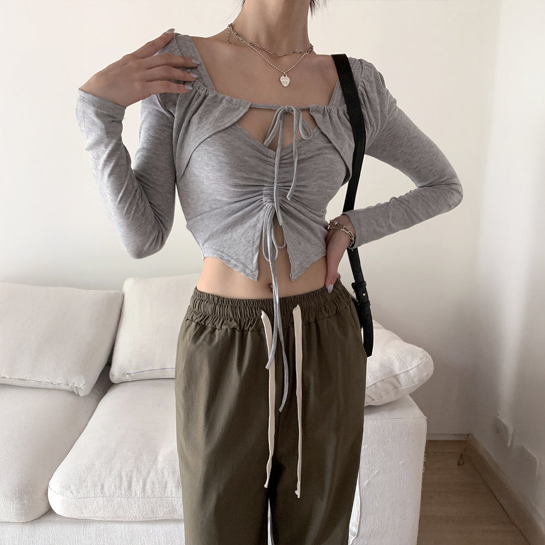 シャーリングミニカーデボレロ