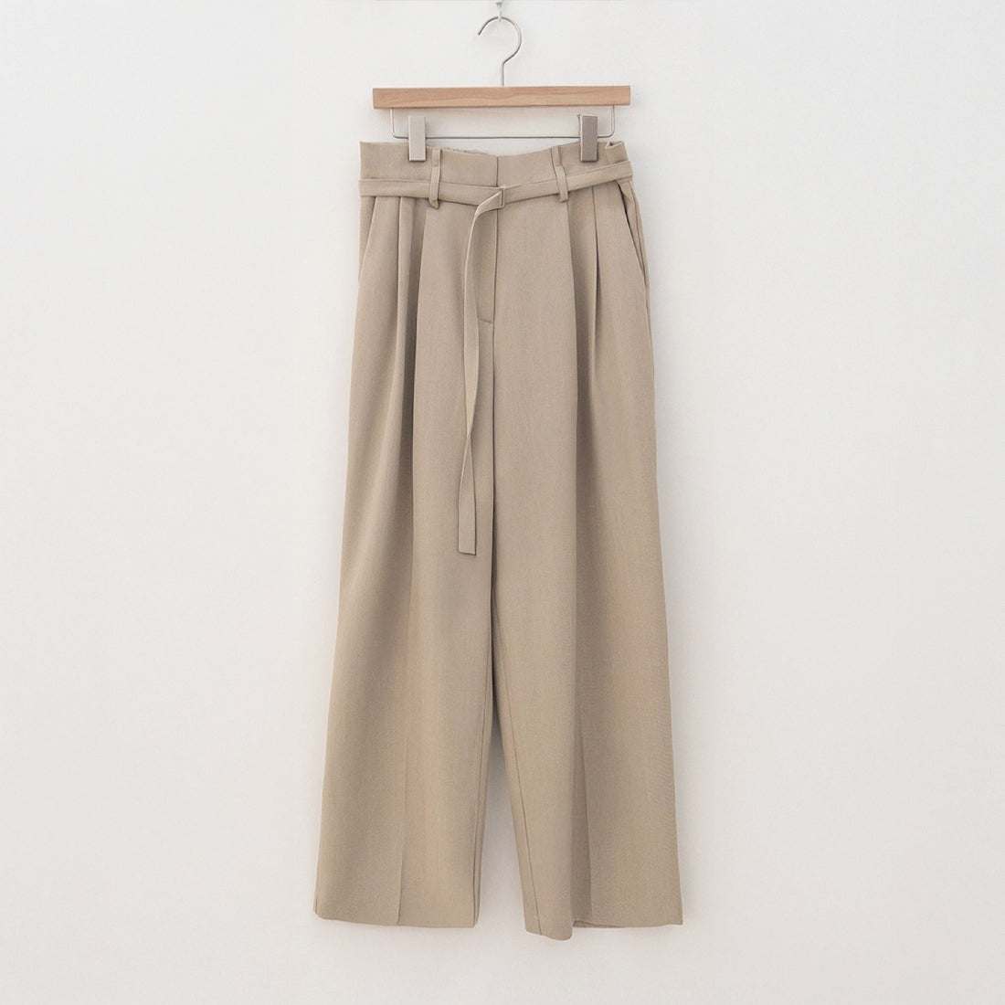 ヘイズ ベルト付きストレートスラックス