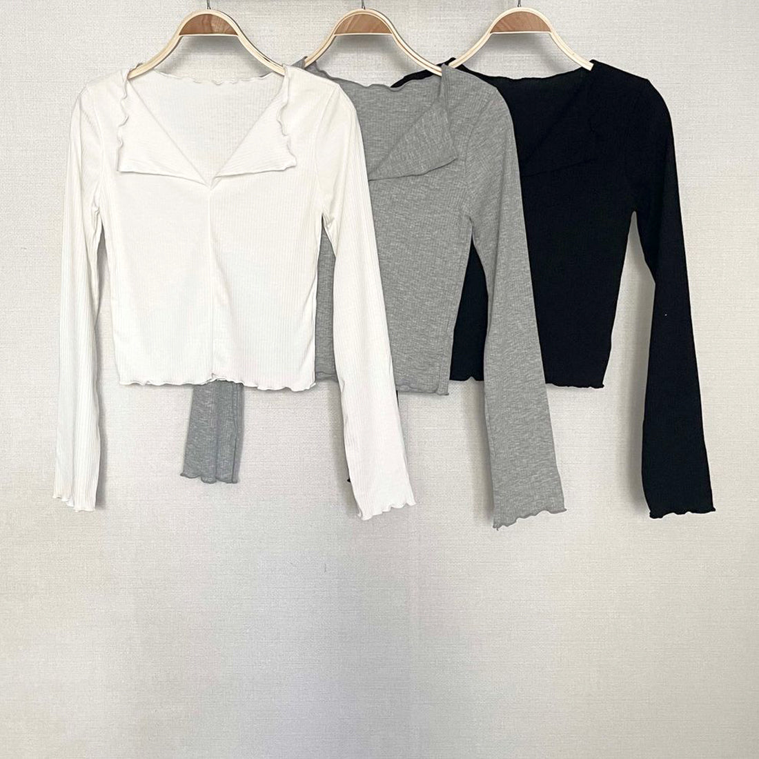 スリットリブTシャツ