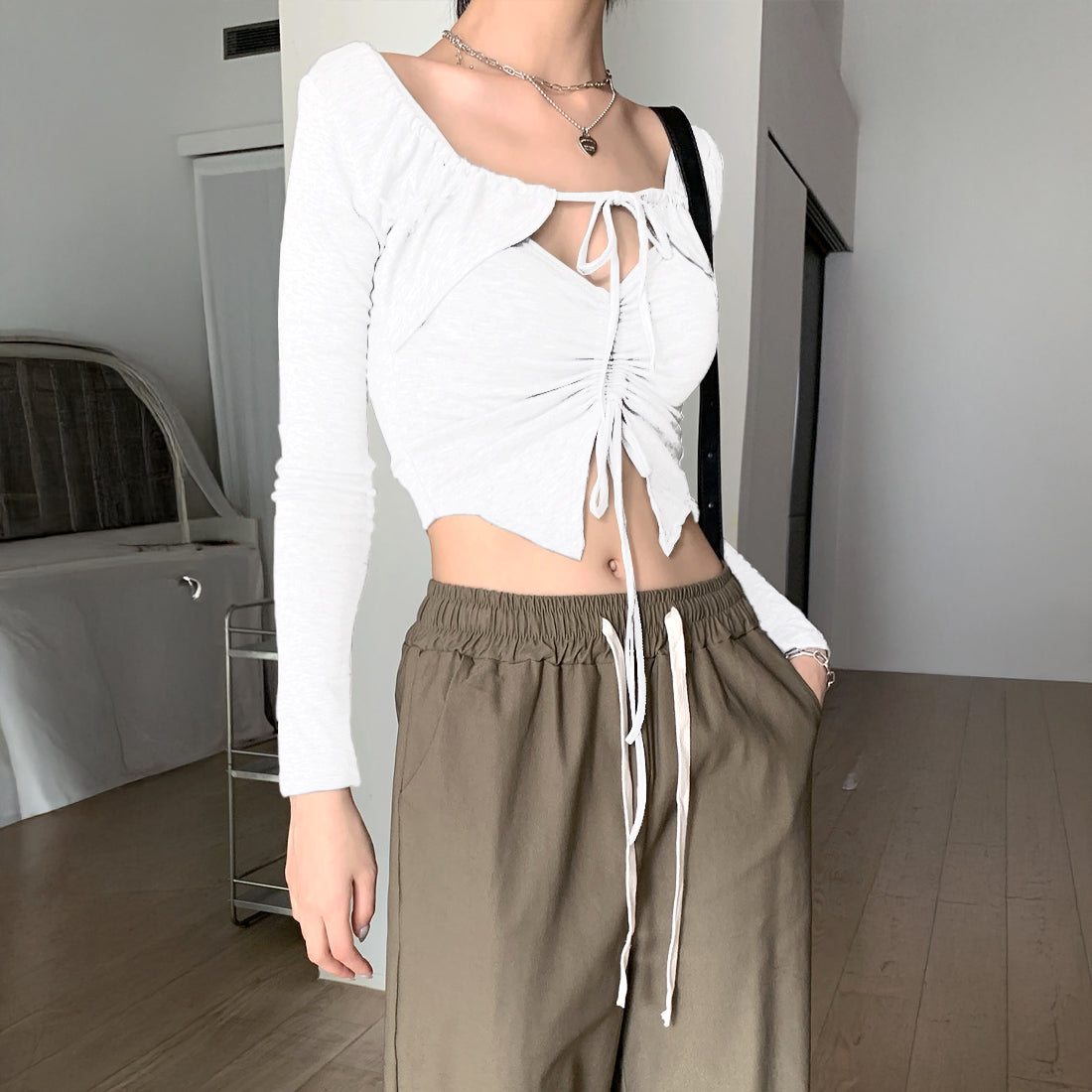 シャーリングミニカーデボレロ