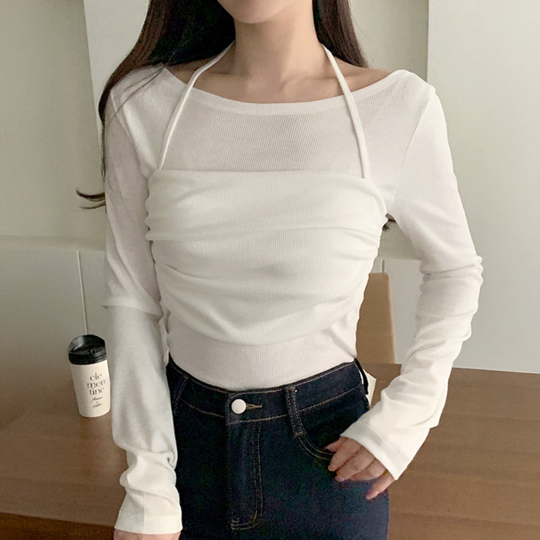 ビスチェレイヤードTシャツ