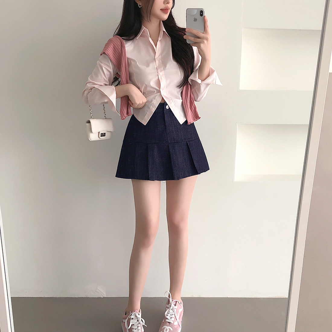 デニムミニスカート