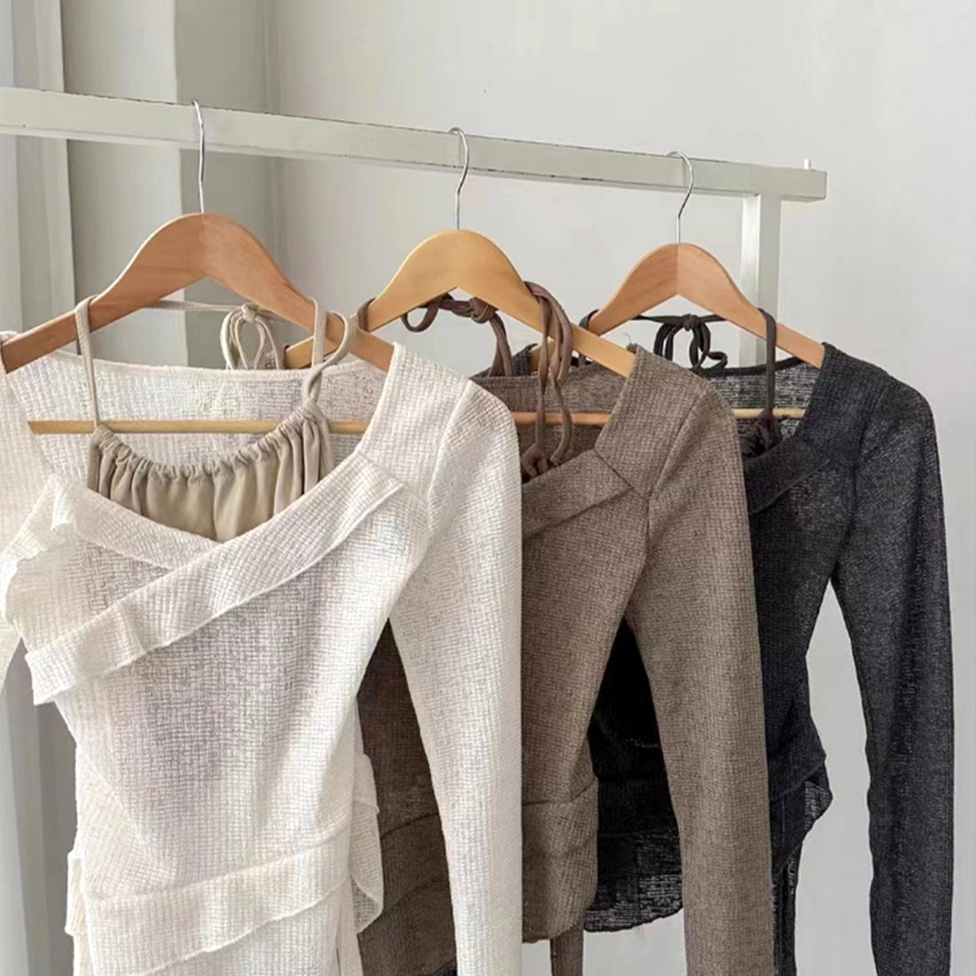 キャミレイヤードTシャツ