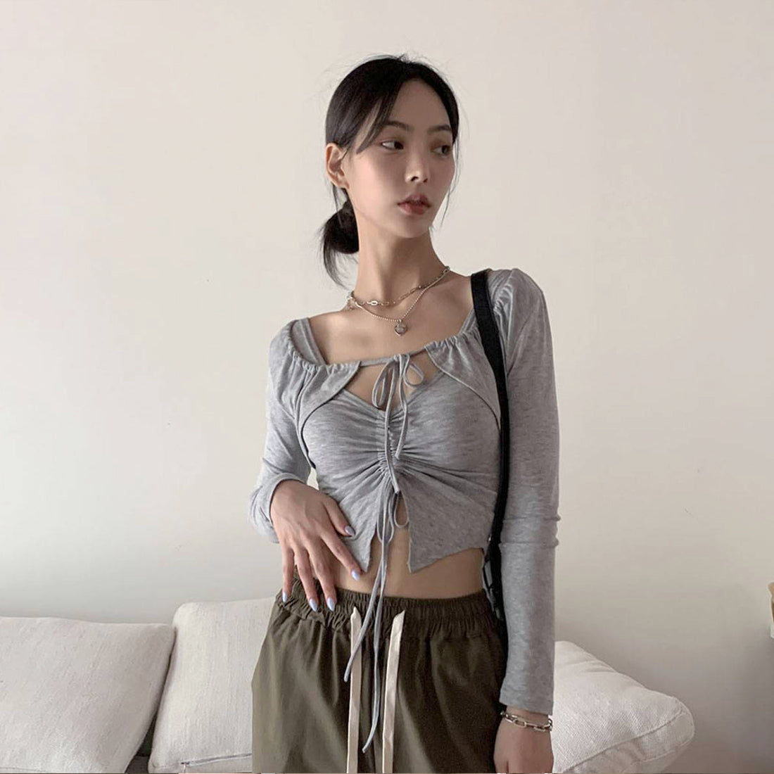 シャーリングミニカーデボレロ