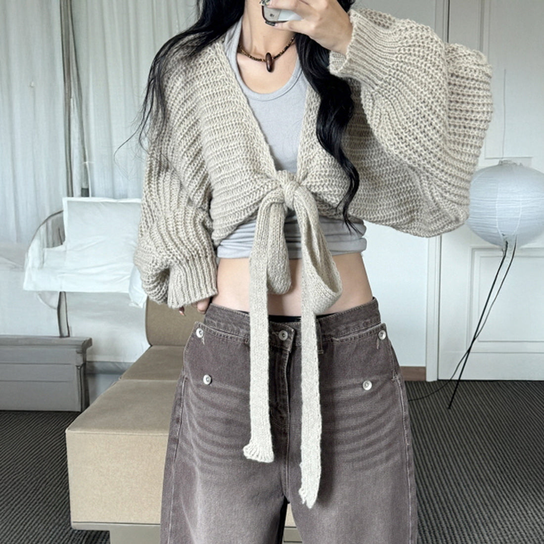 リボンストラップボレロ