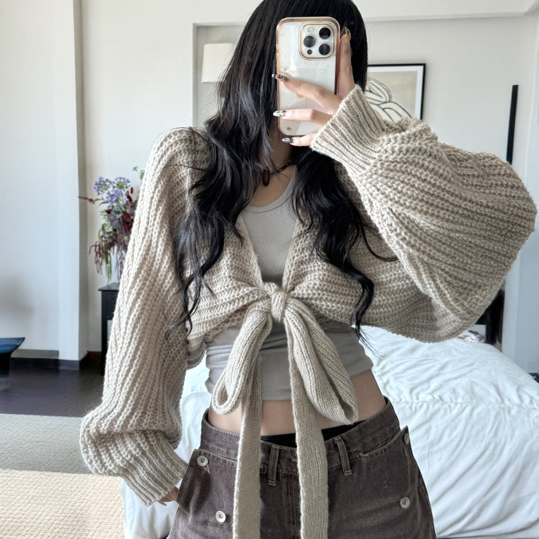 リボンストラップボレロ