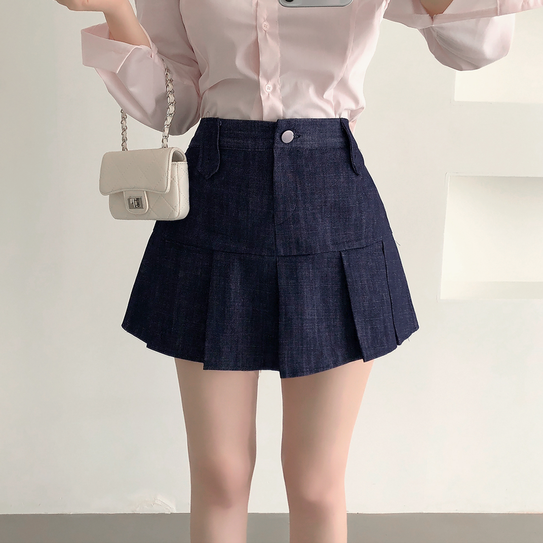 デニムミニスカート