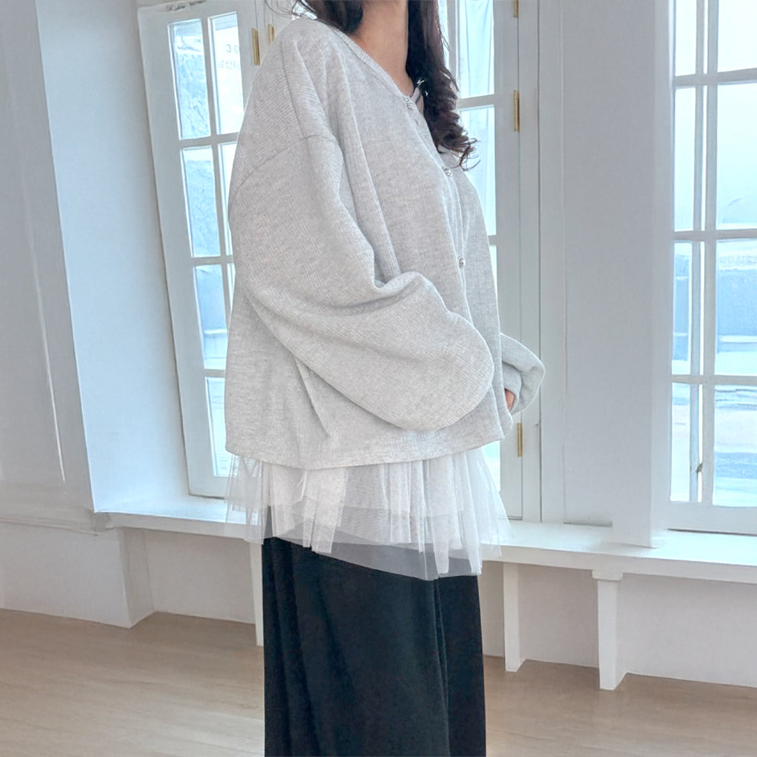 レイヤードチュチュスカート