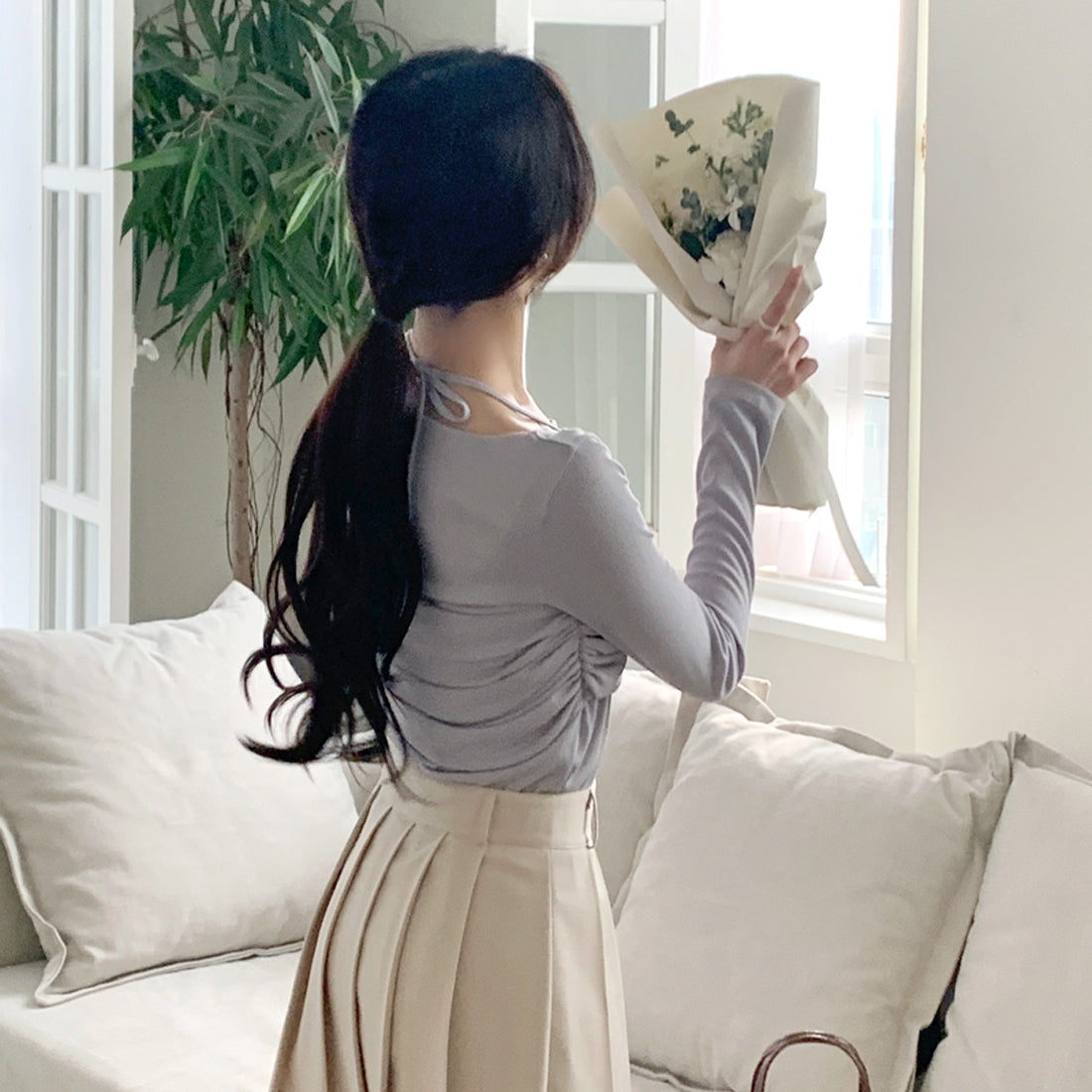 ビスチェレイヤードTシャツ