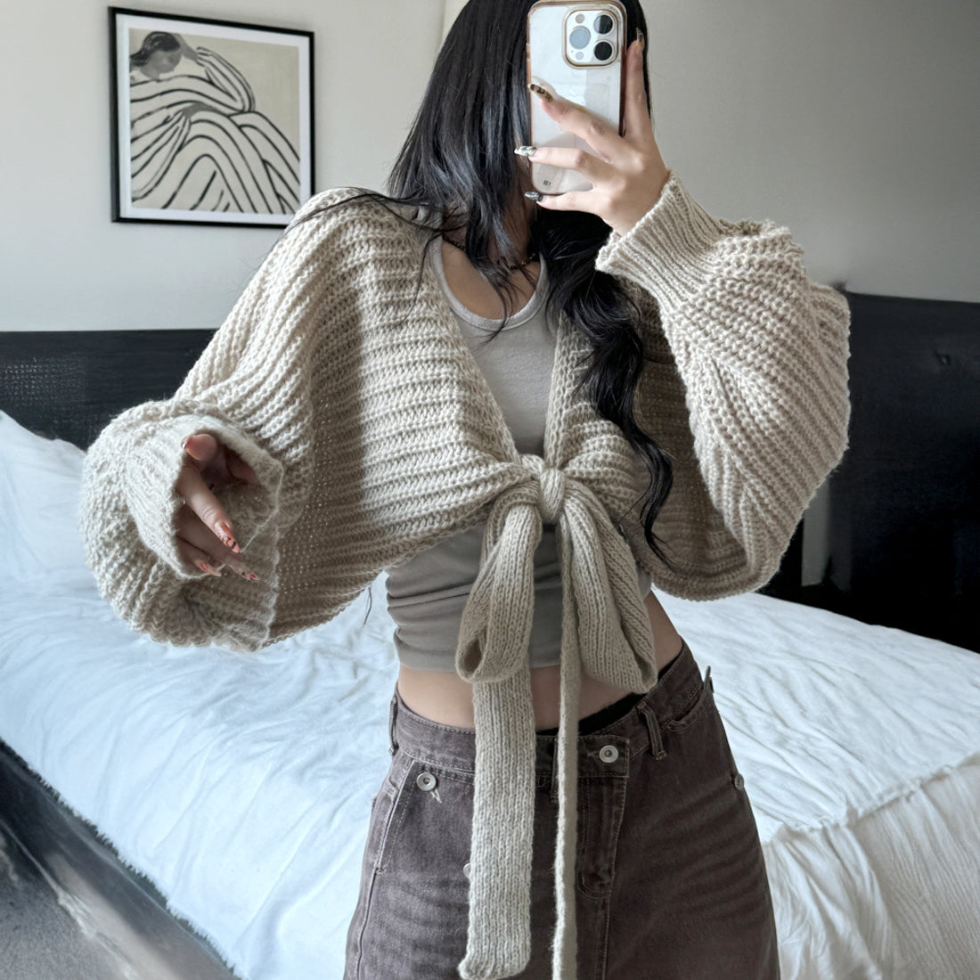 リボンストラップボレロ