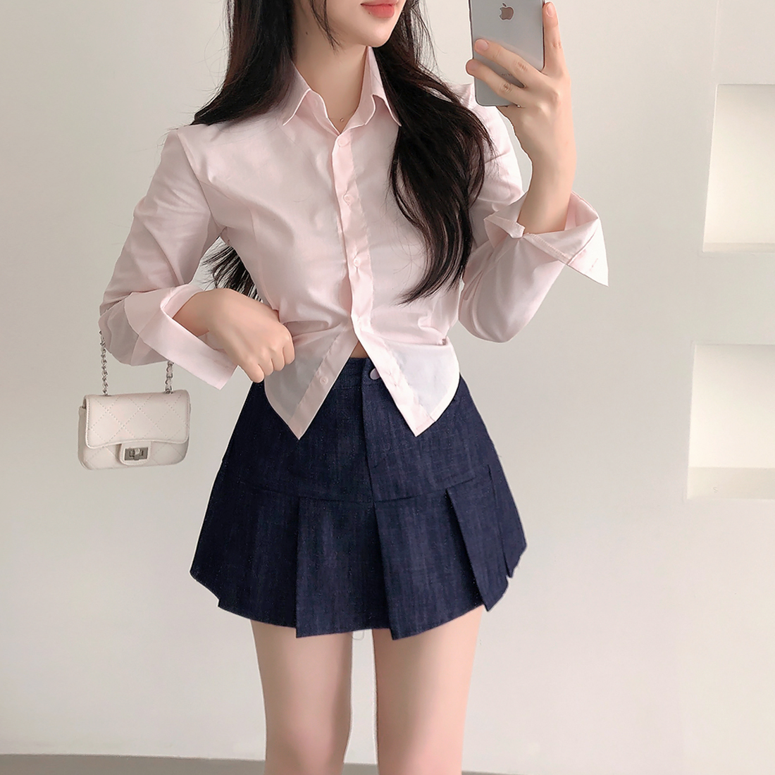 デニムミニスカート