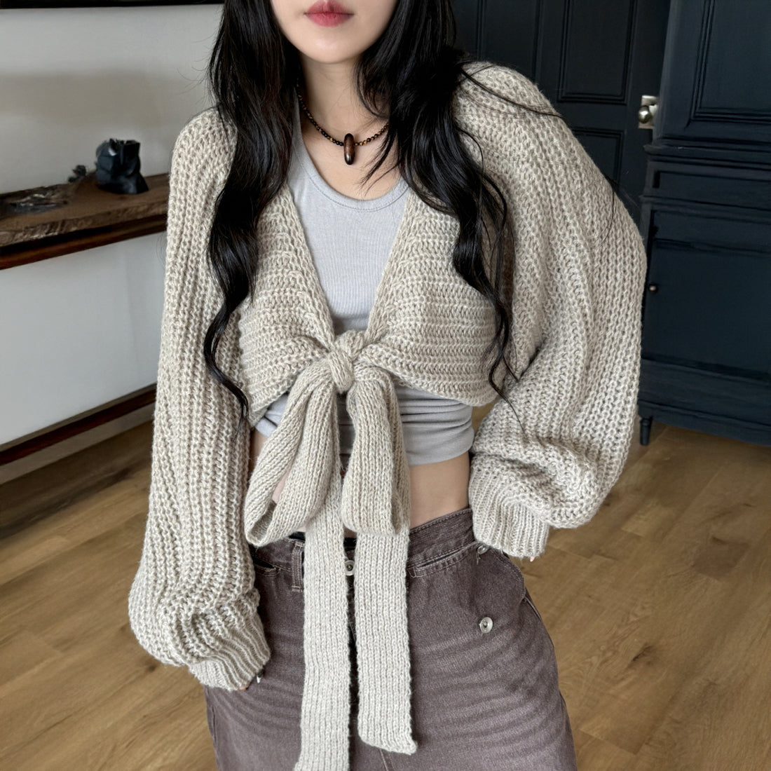 リボンストラップボレロ