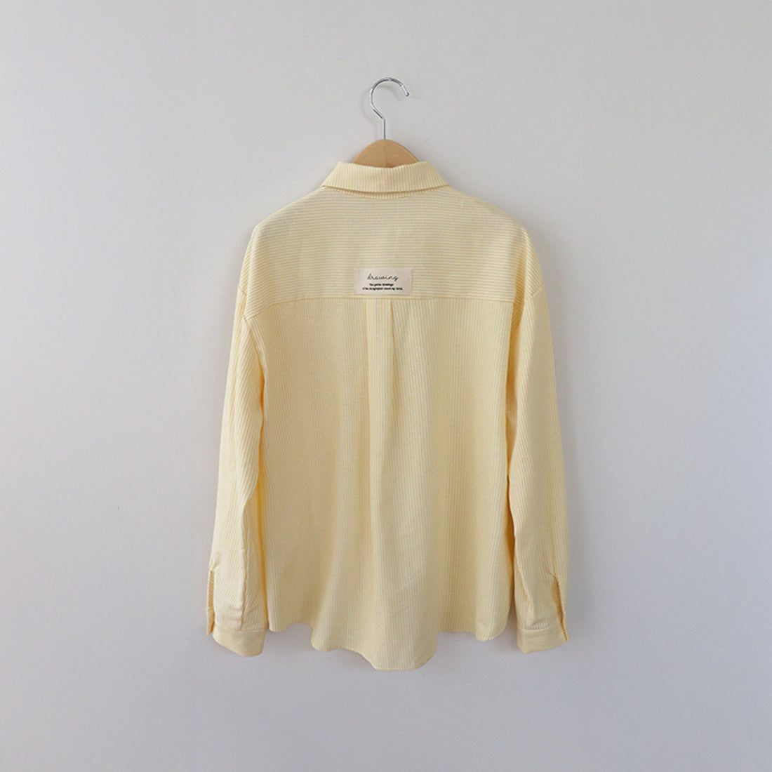 パッチストライプシャツ