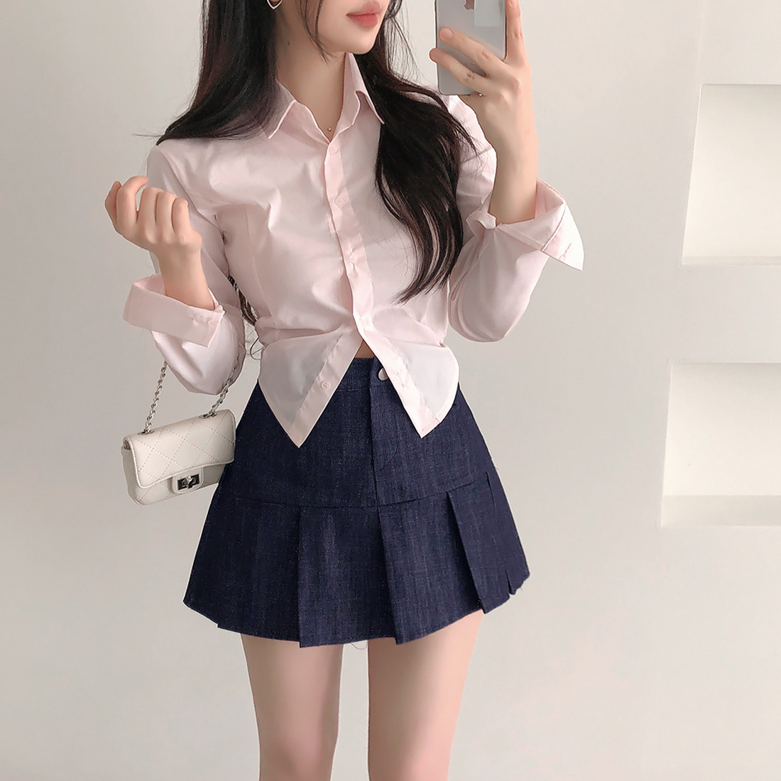 デニムミニスカート