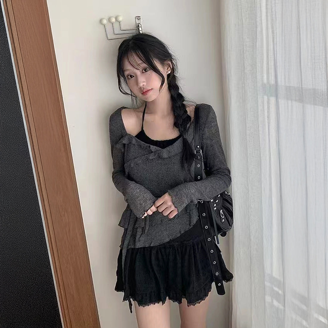 キャミレイヤードTシャツ