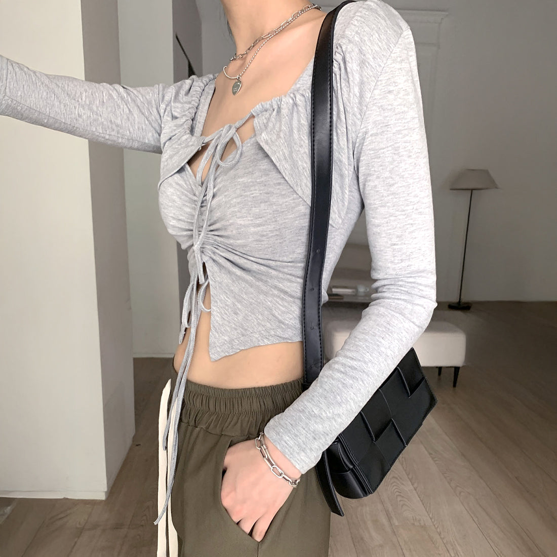 シャーリングミニカーデボレロ