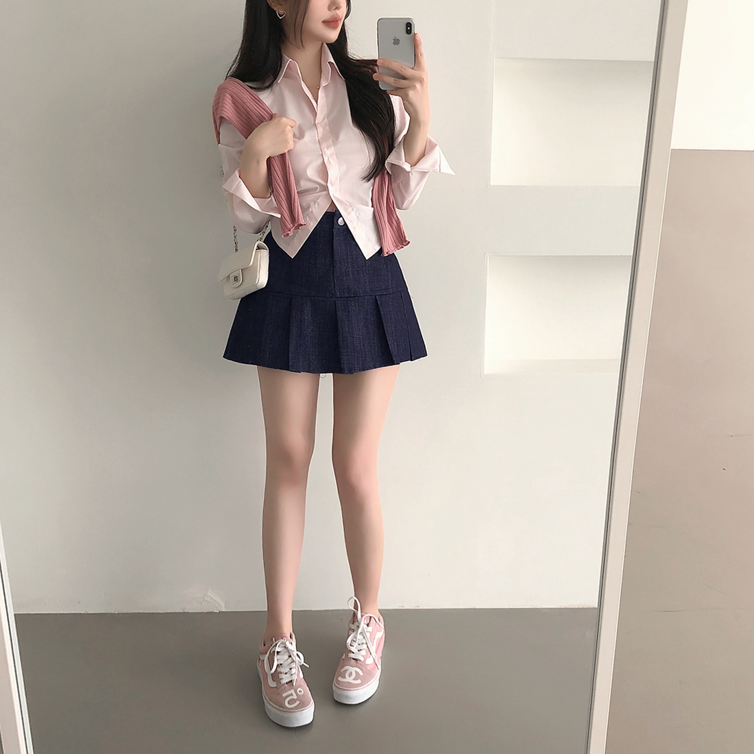 デニムミニスカート