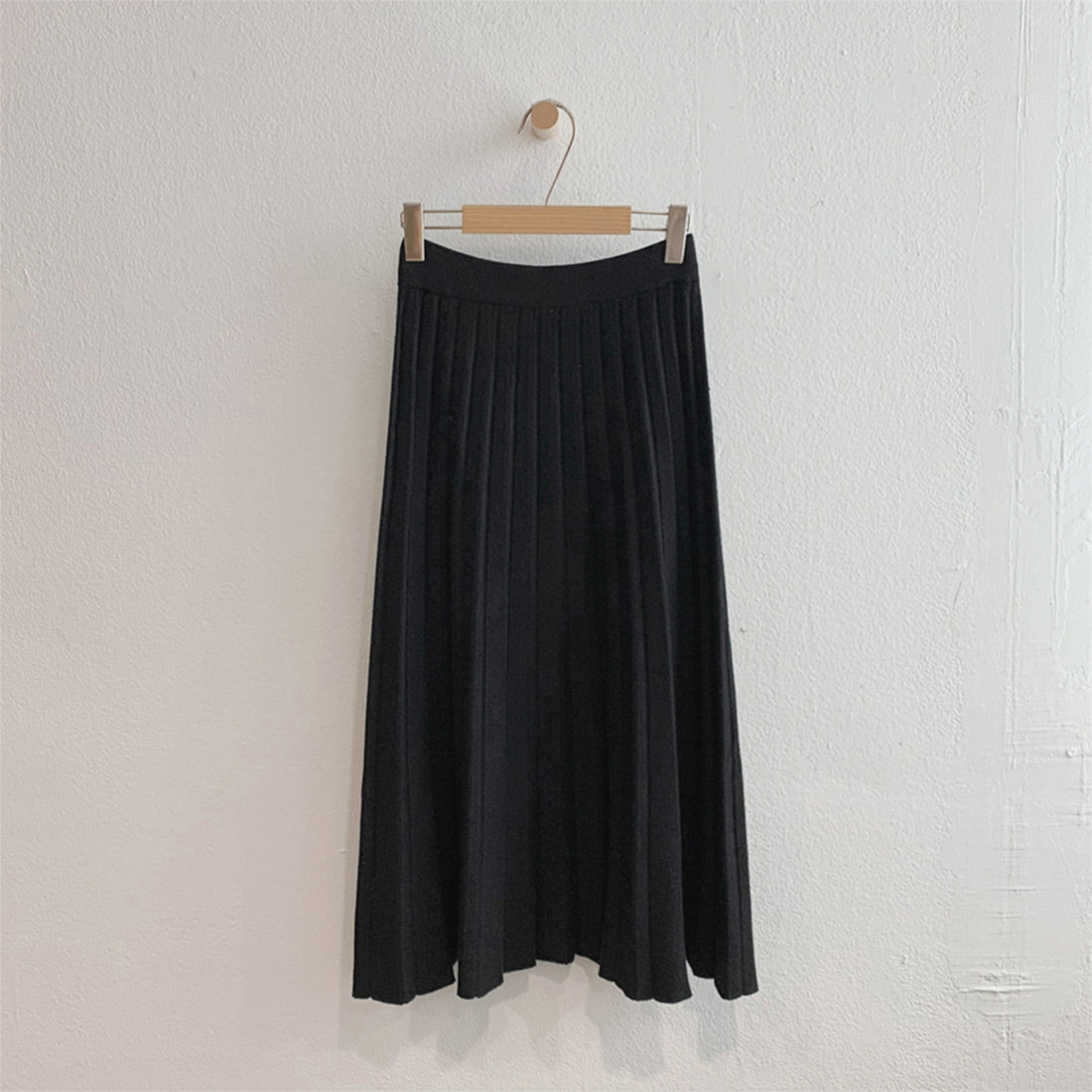ニットプリーツスカート